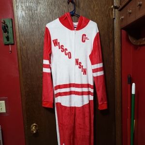 Badgers Hockey onesie